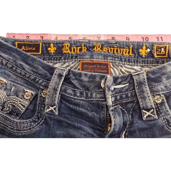 Rock Revival Alivia Skinny Straight Leg Jeans - Picture 8 of 8